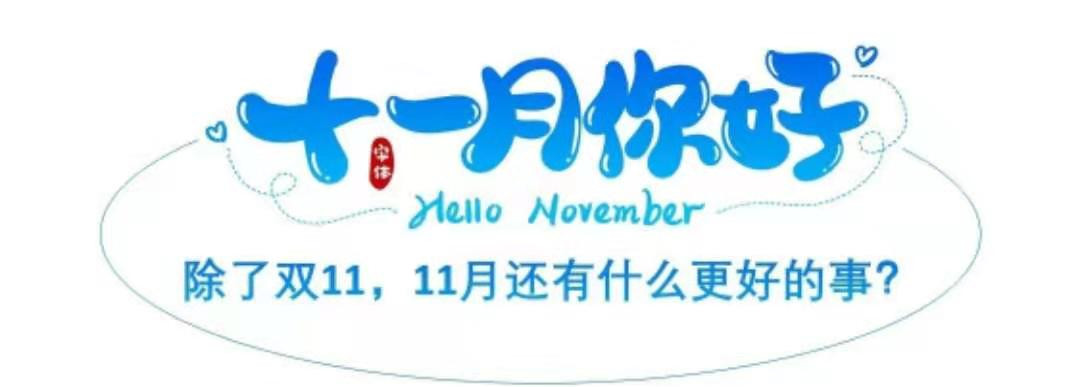 除了双11,11月还有什么更好的事？