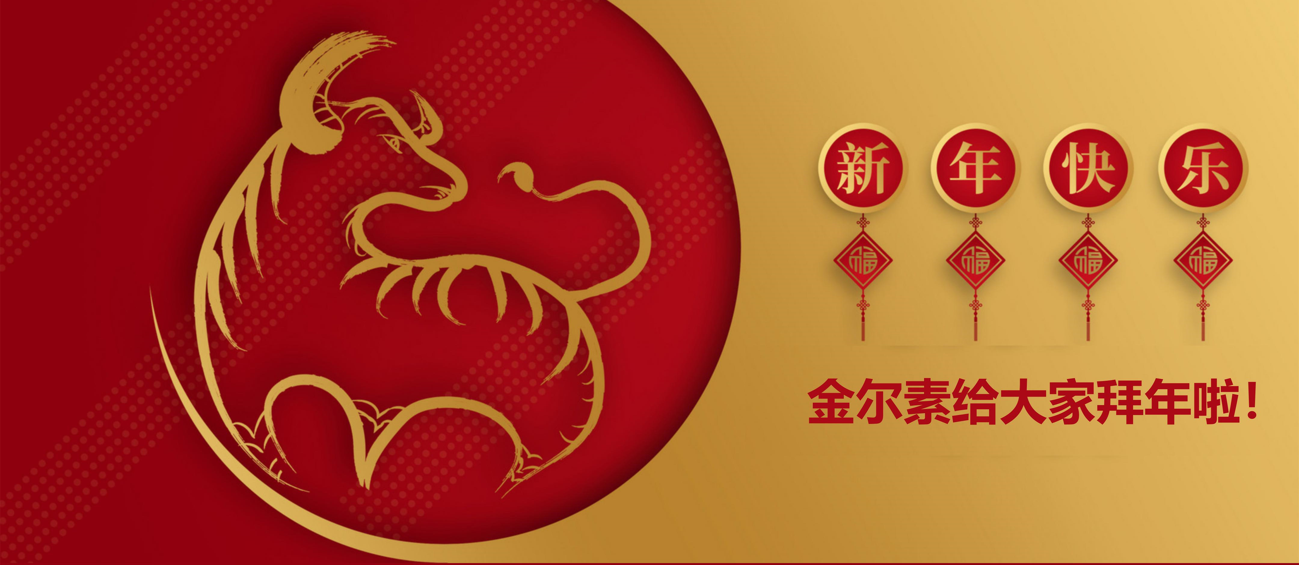 何其有幸，年岁并进！金尔素给大家拜年啦！