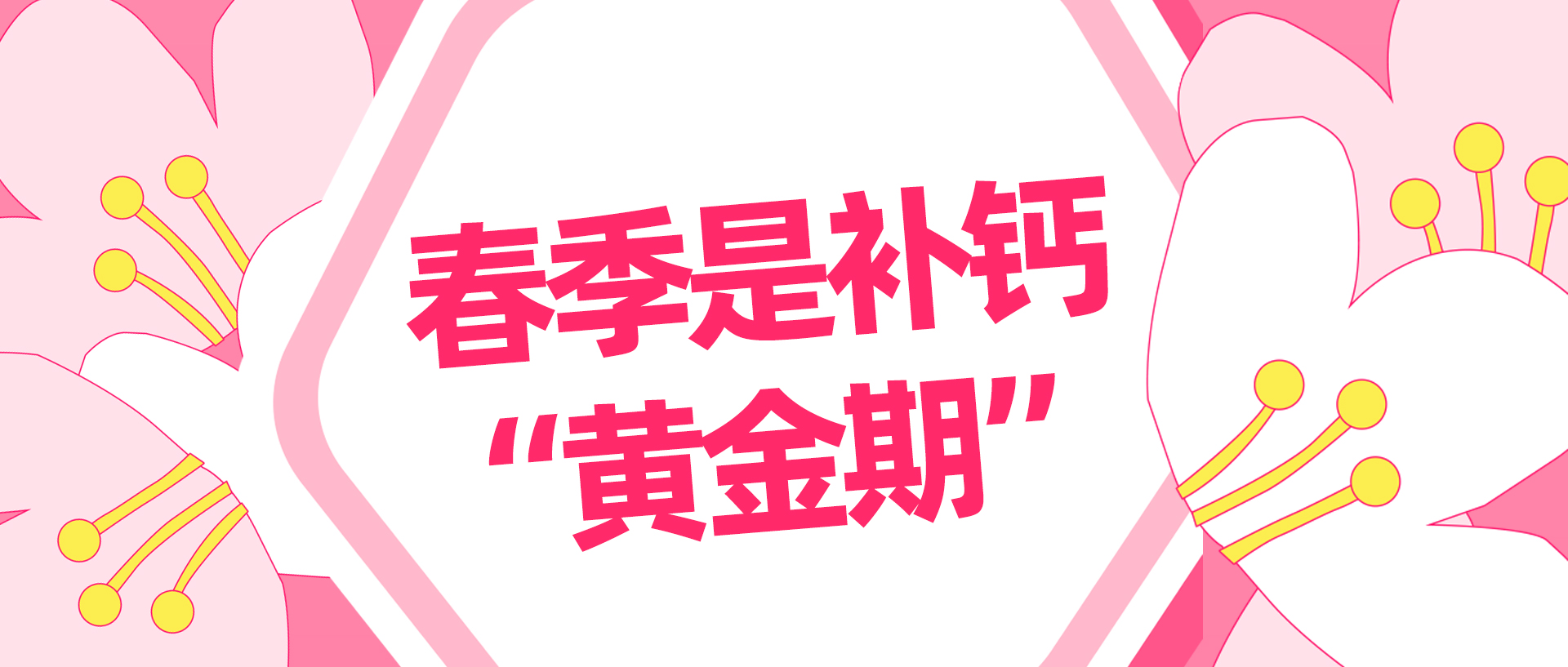 春季是补钙“黄金期”