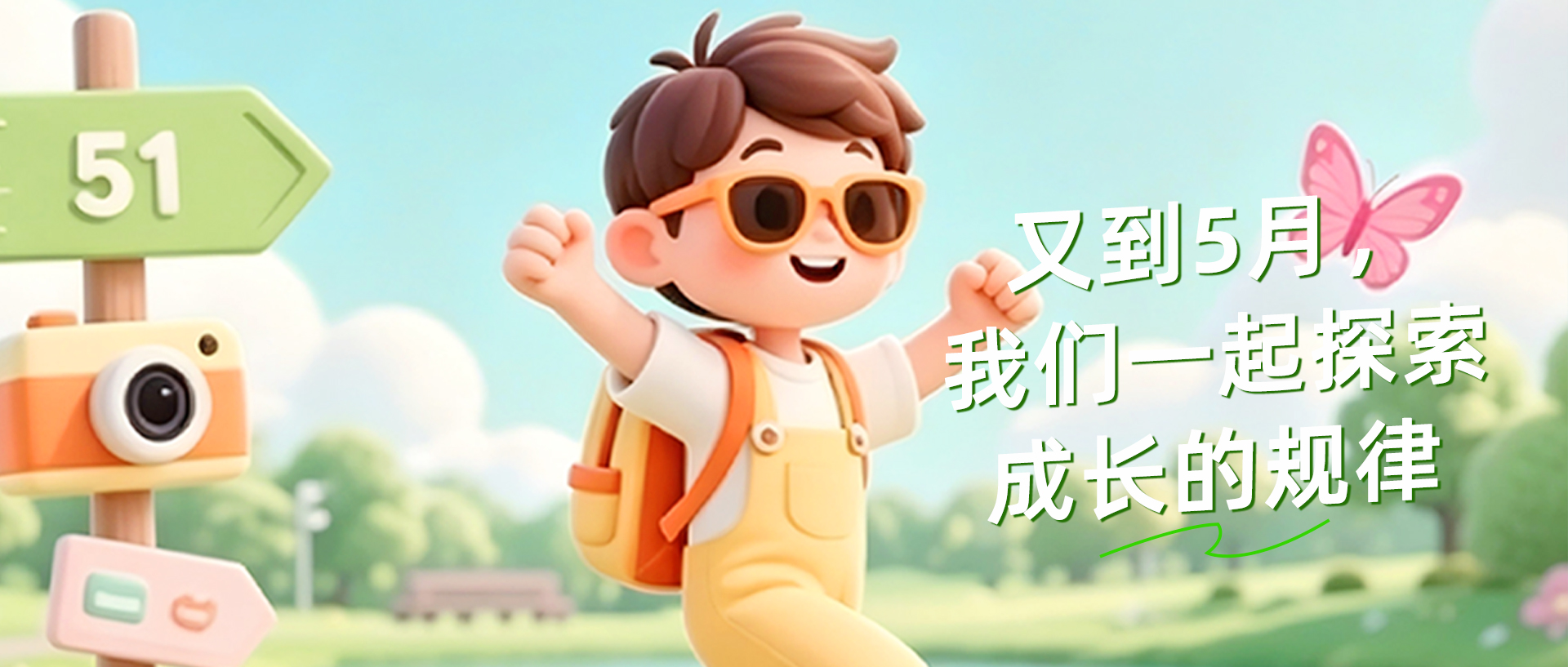 又到5月，我们一起探索成长的规律